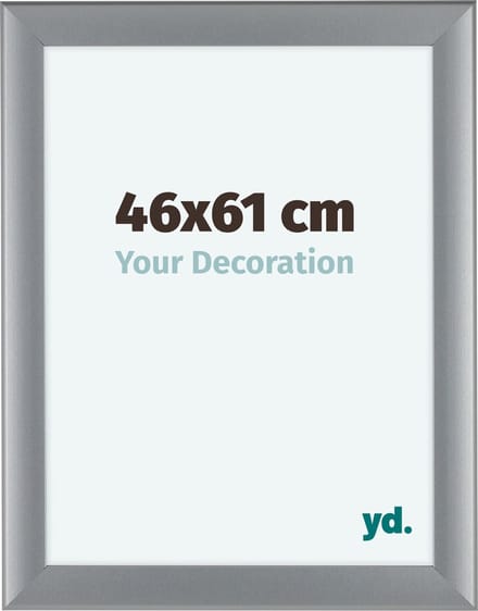Your Decoration - Fotolijst 46x61 cm - MDF - Zilver Mat - Como