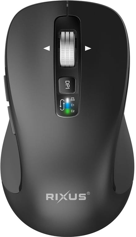 Rixus RXWM01B Aero Flex Mouse Black