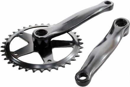 Hzb Crankset 46t 170 Mm Jis Staal Zwart
