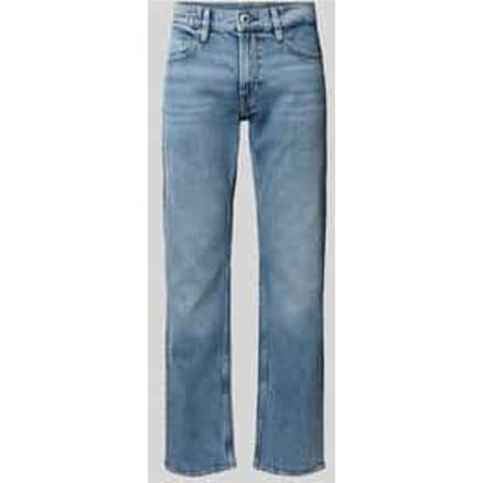 Straight leg jeans met steek- en achterzakken, model 'Mosa'