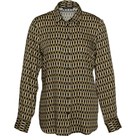 River Woods Relaxed Classic Shirt In Brown Größe: 34 | Blusen Outlet | Damen | Braun