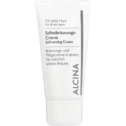 ALCINA Alle huidtypes Zelfbruinende crème Zelfbruiners Dames 50 ml