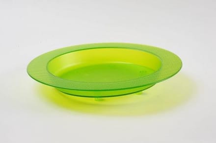 Bord met Schuine Bodem Groen