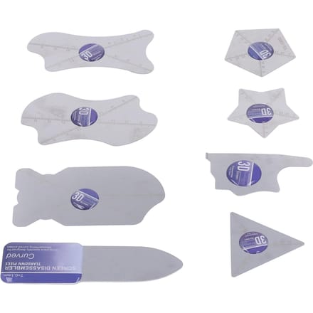 8PCS Spudger d'écran LCD Acier Inoxydable Réutilisable Ultra Fin Outil d'Ouverture Levier Carte pour Écran Courbé white