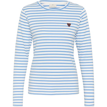 Dames-T-shirt met lange mouwen KAFFE LIDdy