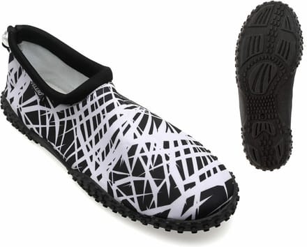 Slippers Lines Wit/Zwart - 44