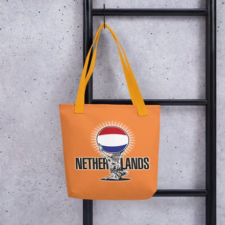 Stoffen tas EK Voetbal 2024 - Geel