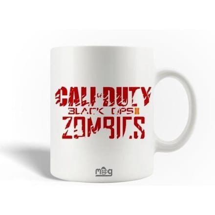 Mug - Call of Duty - Black Ops 2 - Céramique - 30cl - Rouge - Compatible lave-vaisselle
