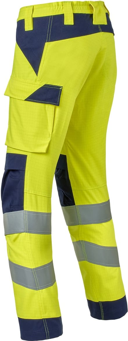 HAVEP Werkbroek Multiprotector 80572 - Fluo Geel/Marine - 56