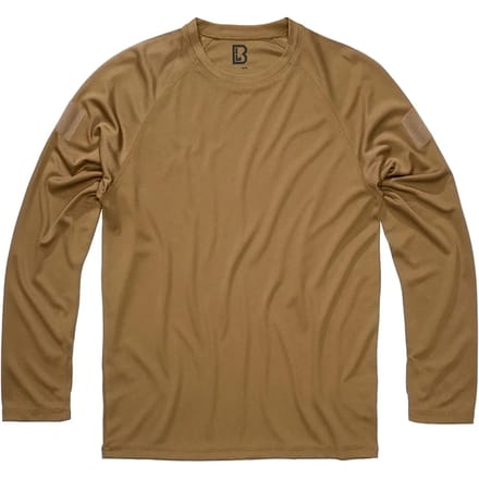 Brandit - Quickdry Longsleeve shirt - L - Beige