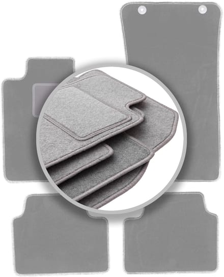Grijze automatten voor: Alfa Romeo Giulia 2x4 (2WD) sedan (2016-)