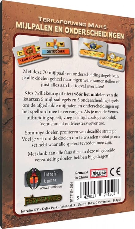 Terraforming Mars: Mijlpalen & Onderscheidingen (NL)