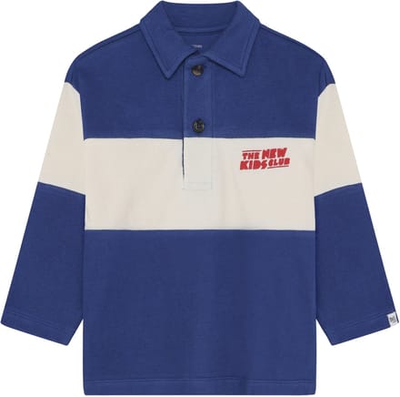 Noppies Poloshirt Polo LS - Twilight Blue - Maat 122
