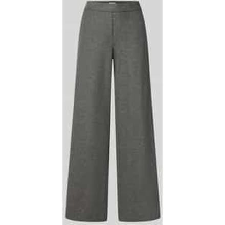 Wijdte broek met wol model 'NALEY'