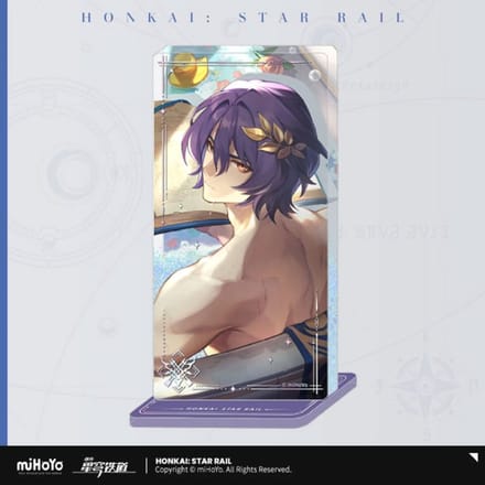 Honkai: Star Rail Light Cone Acryl Ornament with Glitter: Dr. Ratio Baptism of Pure Thought 15 cm