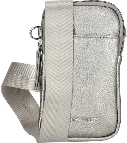 Enrico Benetti Schoudertasje Telefoontasje - Zilver