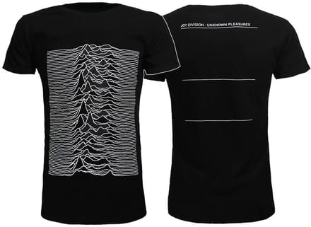 Joy Division Unknown Pleasures T-Shirt - Officiële Merchandise - S