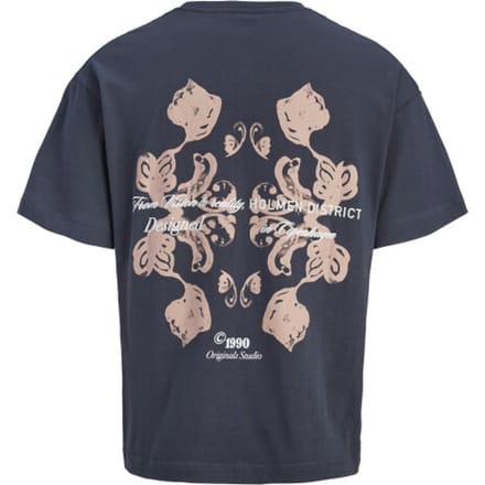 JACK&JONES - JORMONTAUK BACK GRAPHIC TEE SSCN EA26 SN - Heren - T-shirts