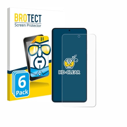 BROTECT - Screenprotector voor Samsung Galaxy S26 Plus - Folie Beschermfolie transparant 6 Stuks