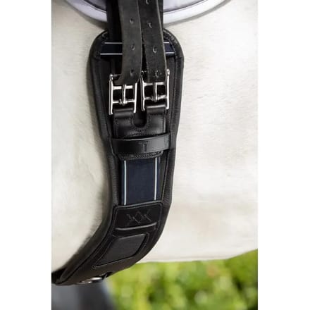 Korte anatomische singel voor paarden Horseware Rambo Micklem Comfort