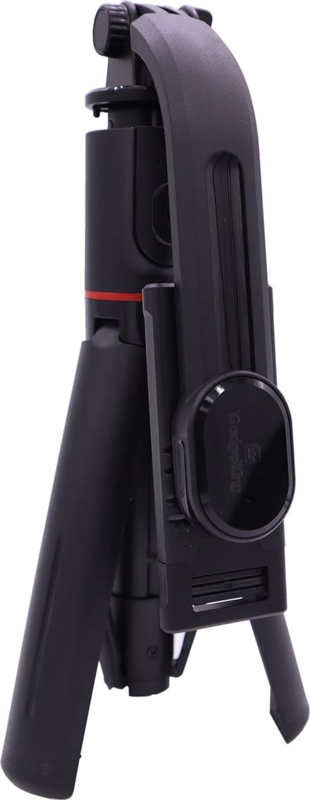 Gadgetking - Selfie Stick L12D - voor Smartphone - Met Lamp - voor iPhone 16 Pro, iPhone 14 (Pro) iPhone 13 (13 Pro/13 Pro Max) iPhone 12 (12 Mini/ 12 Pro/ 12 Pro Max), iPhone 17, iPhone 17 Pro.