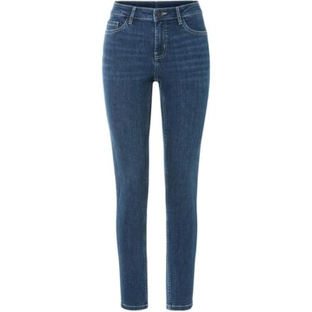 ESMARA Dames push-up jeans - Super skinny fit (Blauw, 36)