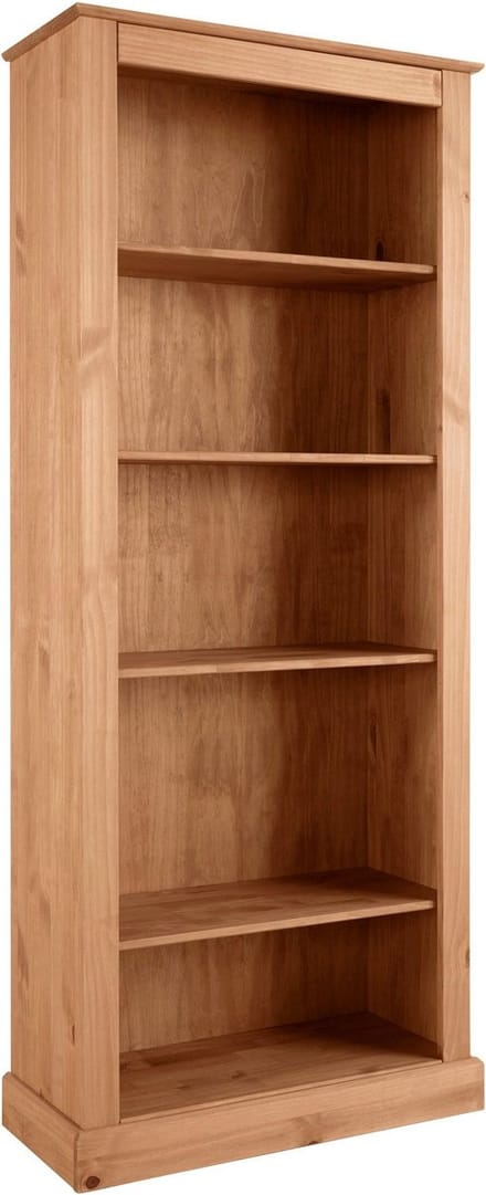 Mille-Boekenkast - 4 Planken - Wit Gebeitst