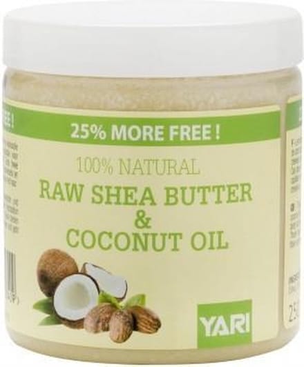 Yari 100% Pure Raw Shea Butter&Coconut Oil 250ml