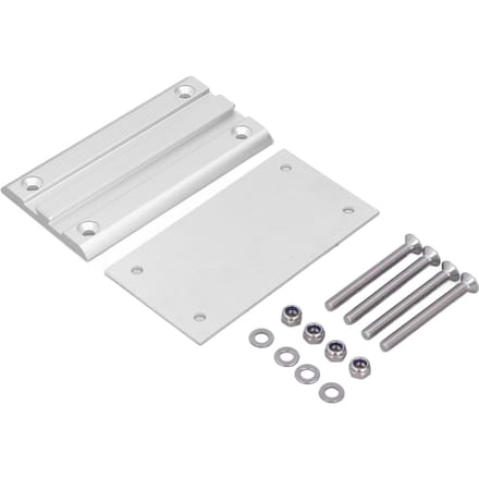 Afneembare Tafelpootbeugel Aluminiumlegering Draaibare Steun RV-Accessoires voor Caravan Camper white