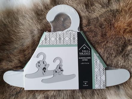 Kledinghangers, kinderkamer, landen met dieren, Villa Volance