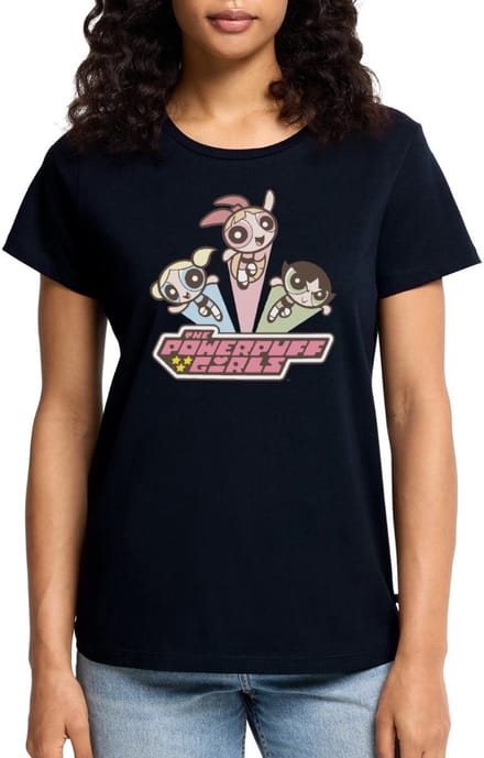Powerpuff Girls Vintage Premium T Shirt Dames