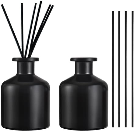 Dailygoods- Diffuser 150 ml - Geurflessen - Aromatherapie - Kamerspray - Decoratief Object - 3 Stuks met Stokjes - Geurverspreider