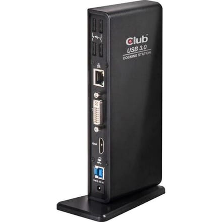 Club 3D Club3D SenseVision USB 3.0 Dual Display Docking Station: Club3D SenseVision USB 3.0 Dual Display Docking Station