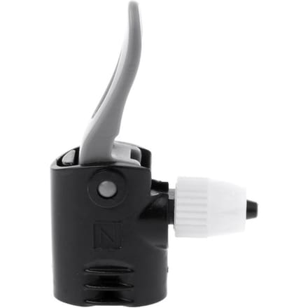 Fiets Pomp Mondstuk Ventiel Connector Adapter Dual Head Onderdelen Gereedschap 1 pc gray