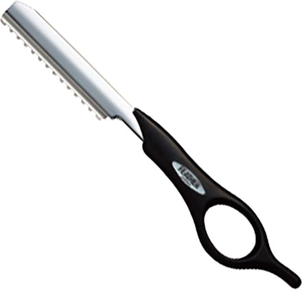 Feather Styling Razor kort Zwart