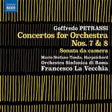 Orchestra Sinfonica Di Roma, Francesco La Vecchia - Petrassi: Concertos For Orchestra Nos. 7-8 & Sonata Da Camera (CD)