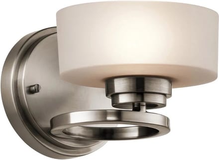 Kichler LED Wandlamp Aleeka | 3W 3000K 300Lm 830 | Dimbaar | Classic Pewter