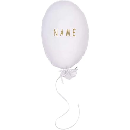 Persoonlijk kussen ballon ecru Malomi Kids