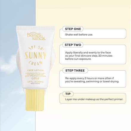 Bondi Sands Sunny SPF 50+ Face Lotion 50ml