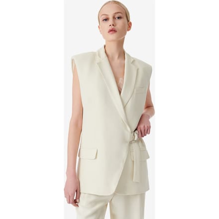 IRO Paris Dumela Off White Taglia: 34 | Gilet Outlet | Donna | Bianco