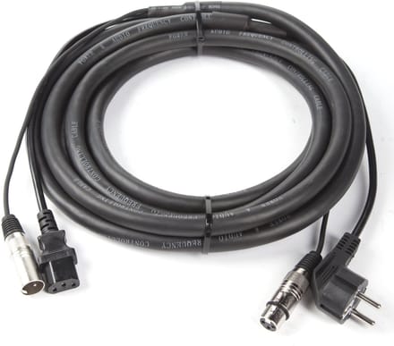 MUSIC STORE MCC-01 power / signal cable 5m Schuko-IEC / XLR-XLR, AUDIO - Audiokabel