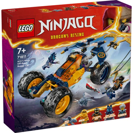 LEGO NINJAGO Arin’s Ninja Off-Road Buggy Car Toy Set 71811