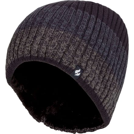 Heat Holders - Thermische gestreepte wintermuts voor heren - Marine