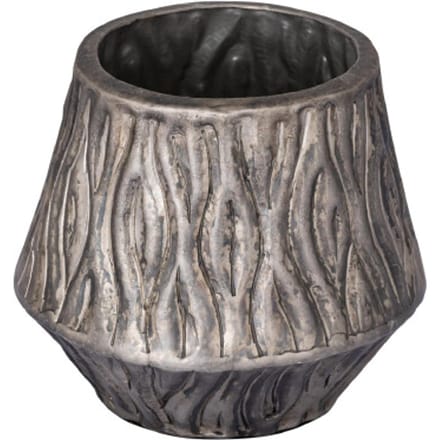 PTMD - Pot Deandra - Zilver - 20x20x19cm