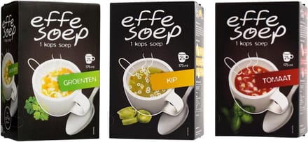 Effe soep Kip, Tomaat, Groente