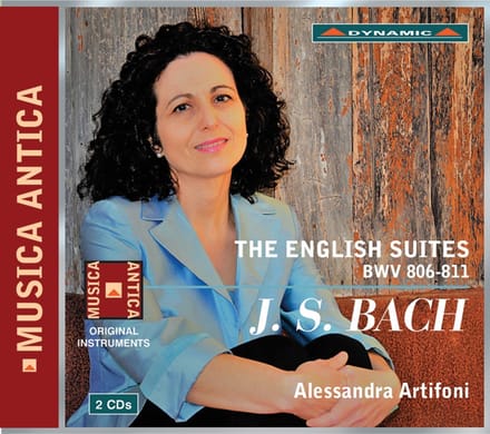 Alessandra Artifoni - J.S. Bach: The English Suites, BWV 806-811 (2 CD)