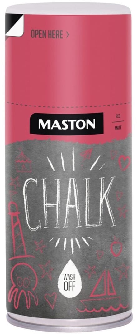 Maston Chalk Paint - Mat - Krijtverf - Roze - 150 ml - spuitbus verf