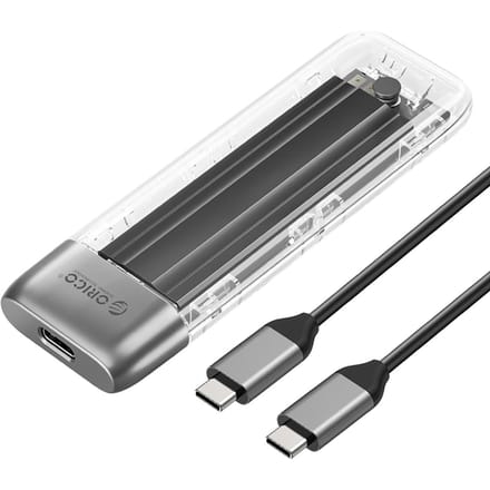 ORICO TXM2-C3 M.2 NVME USB-C 3.2 10Gb/s Disk Drive - Gray