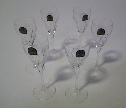 RCRCrystal Lucca 6 likeurglas kristal handgeslepen
