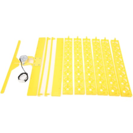 Automatische Eierkeerder 48 Eieren ABS Automatische Eierkeerder voor Automatische Eierbroedmachine220V yellow